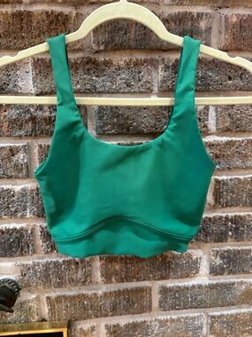 WILO Emerald Ribbed Scoop Sports Bra - XS
